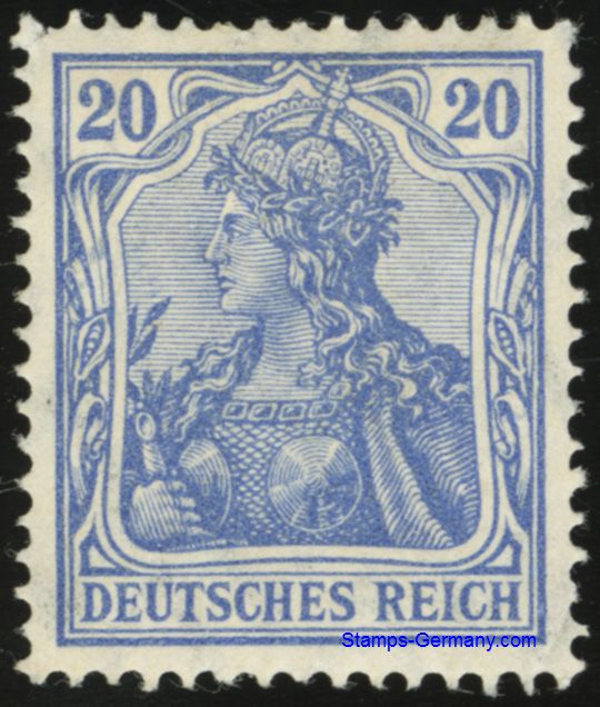 Briefmarke Deutsches Reich Michel 87