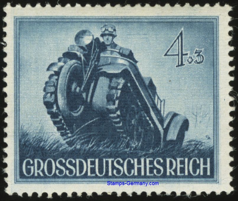 Briefmarke Deutsches Reich Michel 874