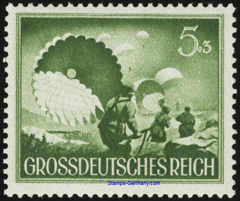 Briefmarke Deutsches Reich Michel 875