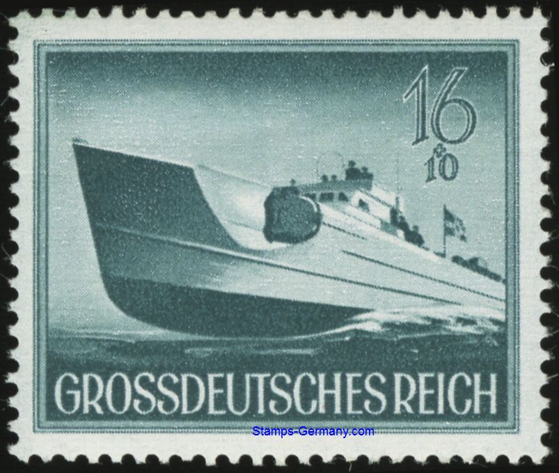 Briefmarke Deutsches Reich Michel 881