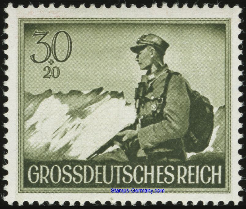 Briefmarke Deutsches Reich Michel 885