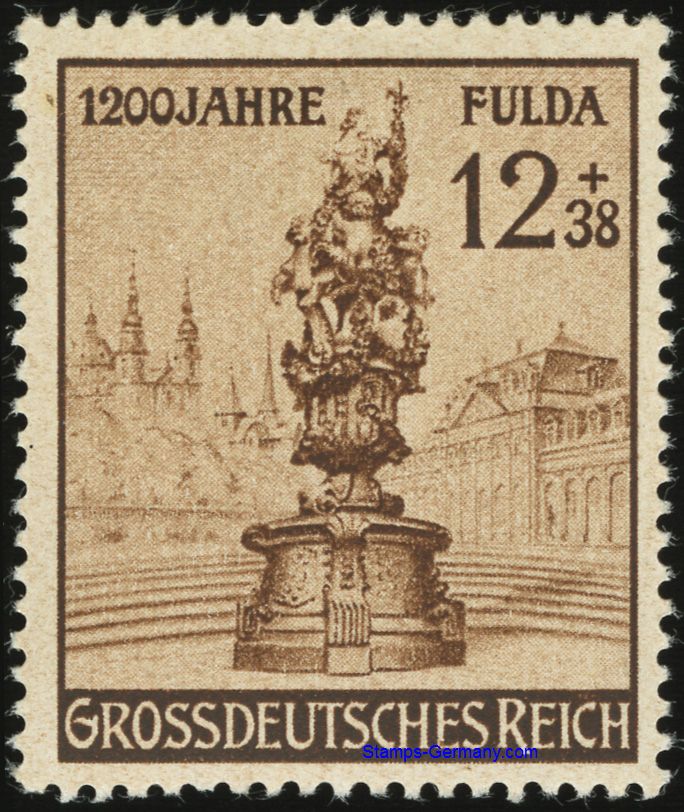 Briefmarke Deutsches Reich Michel 886
