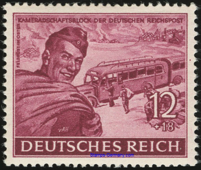 Briefmarke Deutsches Reich Michel 890