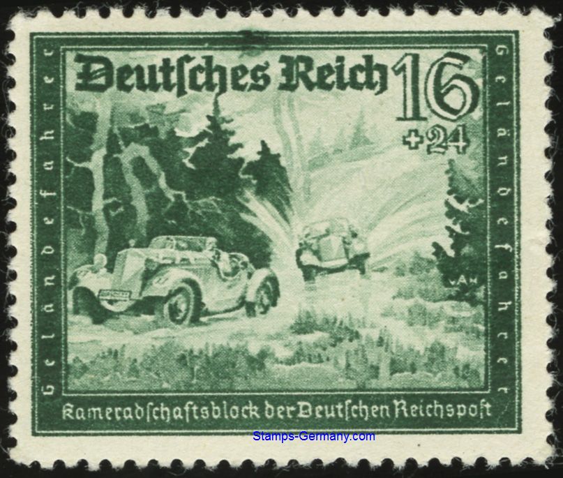 Briefmarke Deutsches Reich Michel 891
