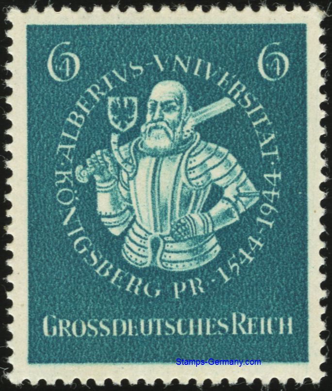 Briefmarke Deutsches Reich Michel 896