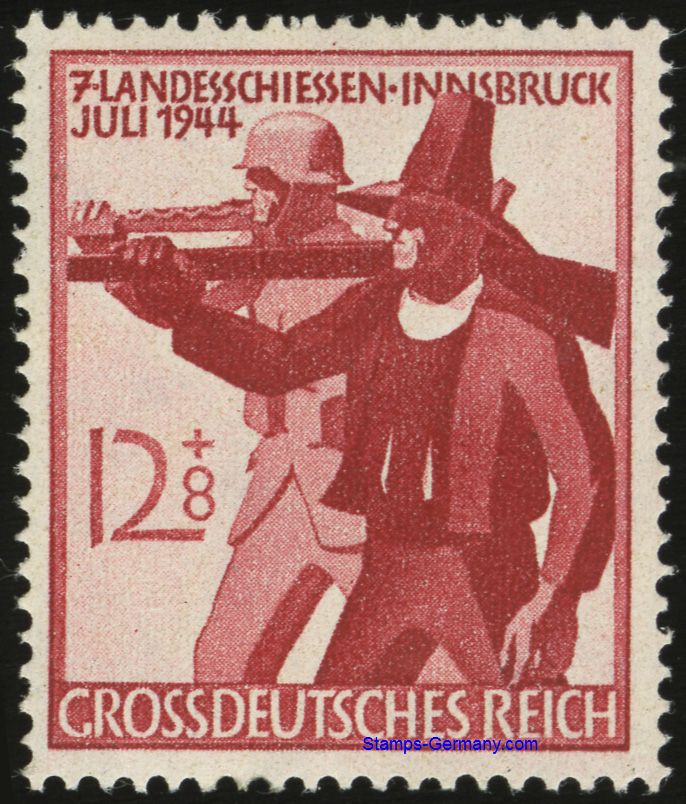 Briefmarke Deutsches Reich Michel 898