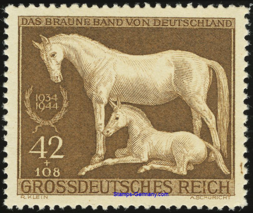 Briefmarke Deutsches Reich Michel 899