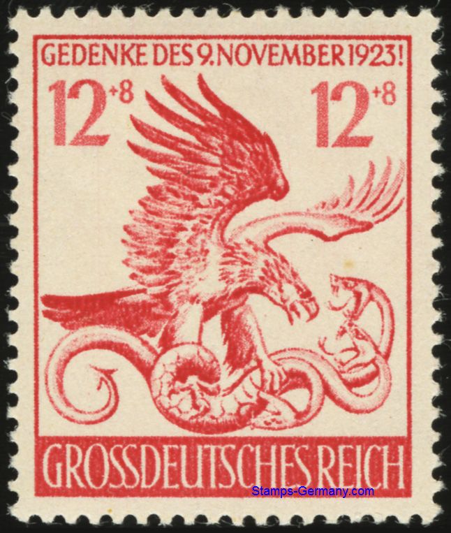 Briefmarke Deutsches Reich Michel 906