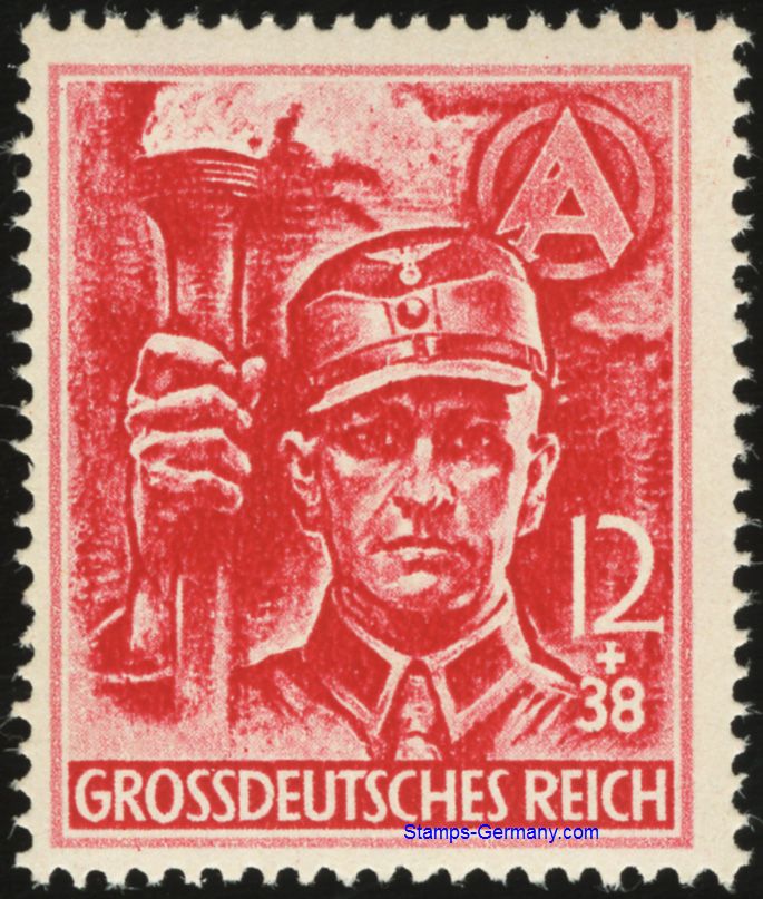 Briefmarke Deutsches Reich Michel 909