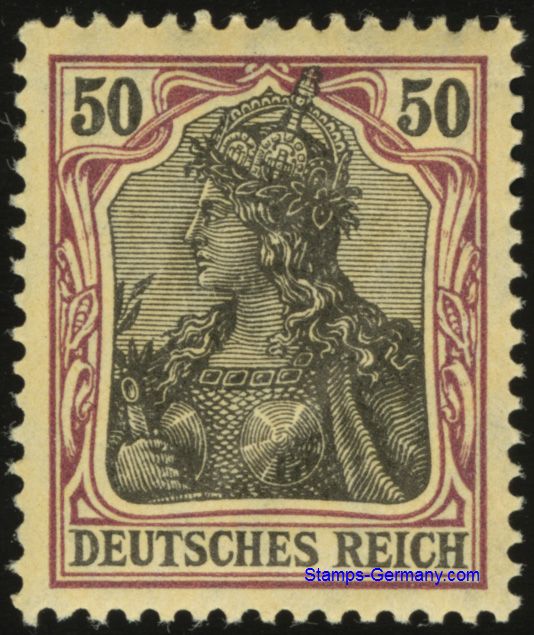 Briefmarke Deutsches Reich Michel 91