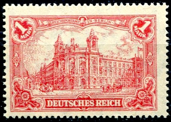 Briefmarke Deutsches Reich Michel A113 - zum Schließen ins Bild klicken