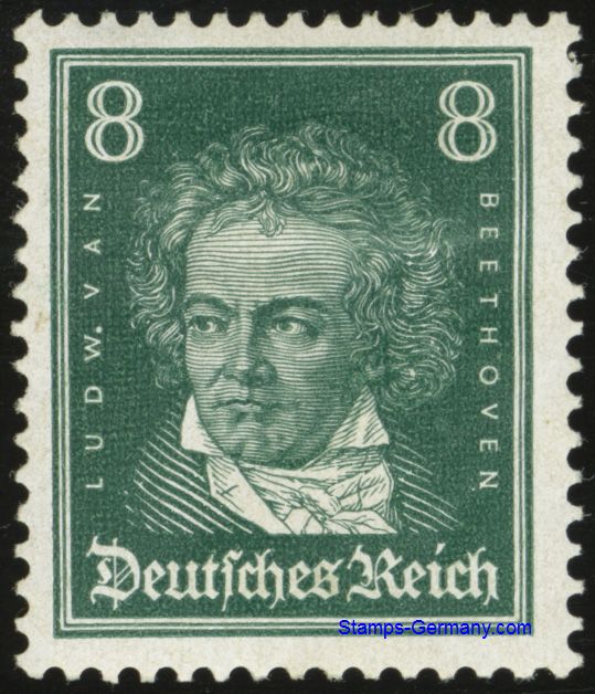Briefmarke Deutsches Reich Michel 389