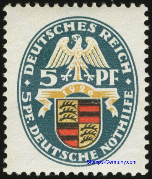 Briefmarke Deutsches Reich Michel 398