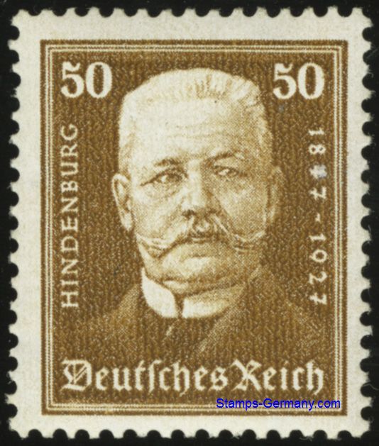 Briefmarke Deutsches Reich Michel 406