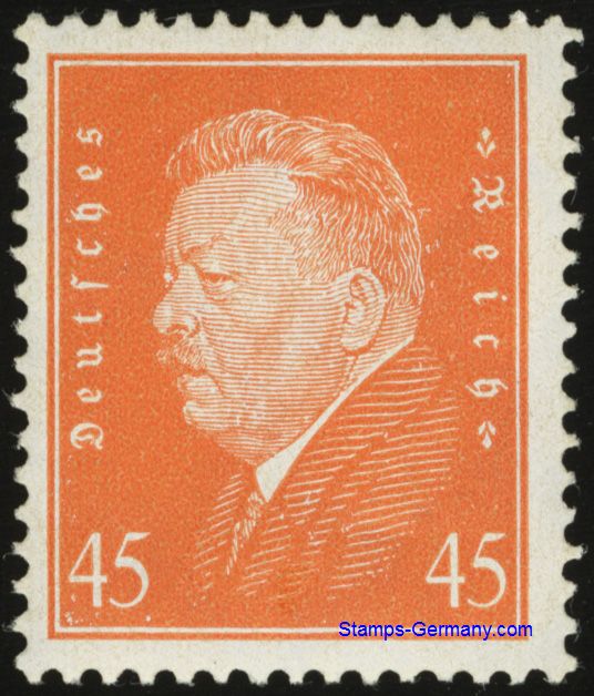 Briefmarke Deutsches Reich Michel 419