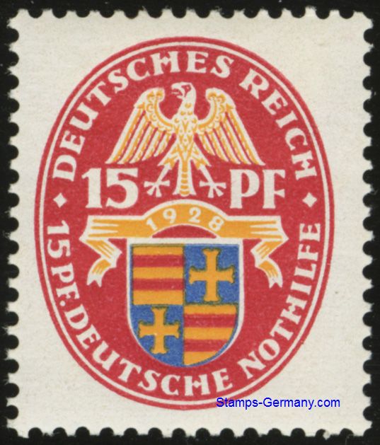 Briefmarke Deutsches Reich Michel 427