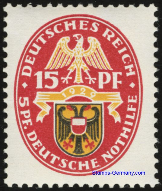 Briefmarke Deutsches Reich Michel 432