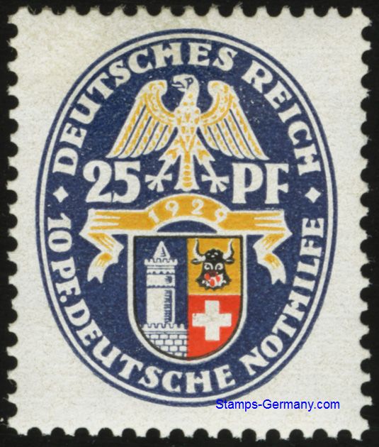 Briefmarke Deutsches Reich Michel 433