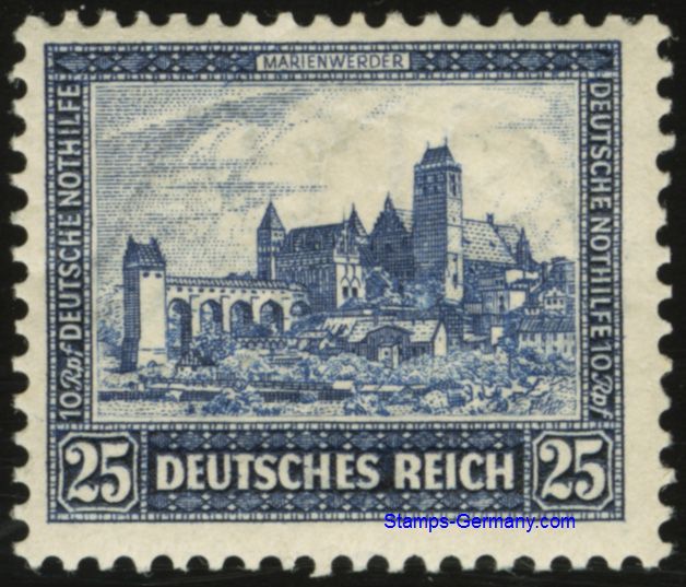 Briefmarke Deutsches Reich Michel 448