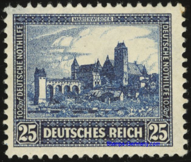 Briefmarke Deutsches Reich Michel 452