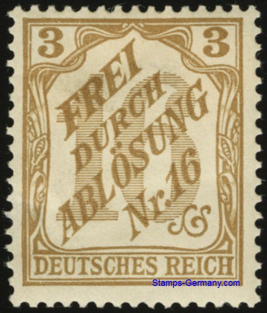 Germany Stamp Yvert Baden Service 2