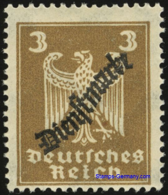 Briefmarke Michel Dienstmarken 105