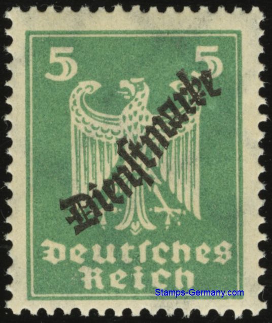 Briefmarke Michel Dienstmarken 106