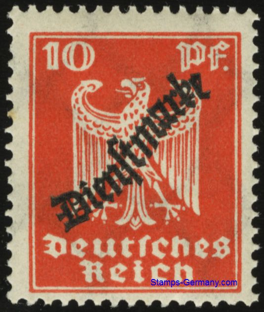 Briefmarke Michel Dienstmarken 107