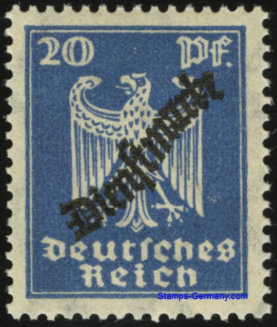 Briefmarke Michel Dienstmarken 108
