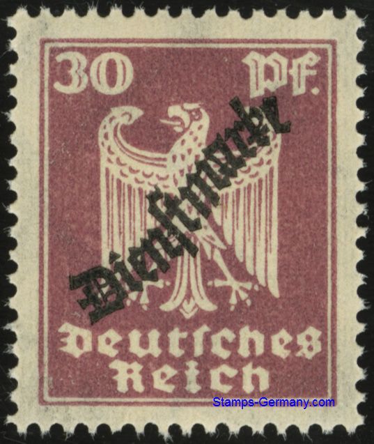 Briefmarke Michel Dienstmarken 109