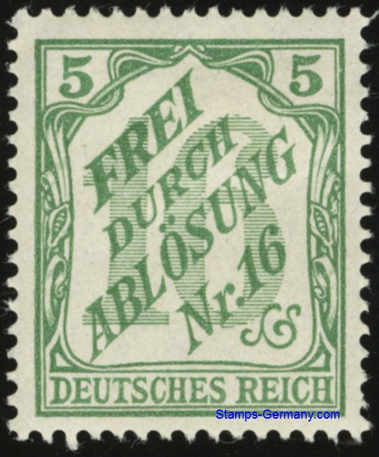 Germany Stamp Yvert Baden Service 3