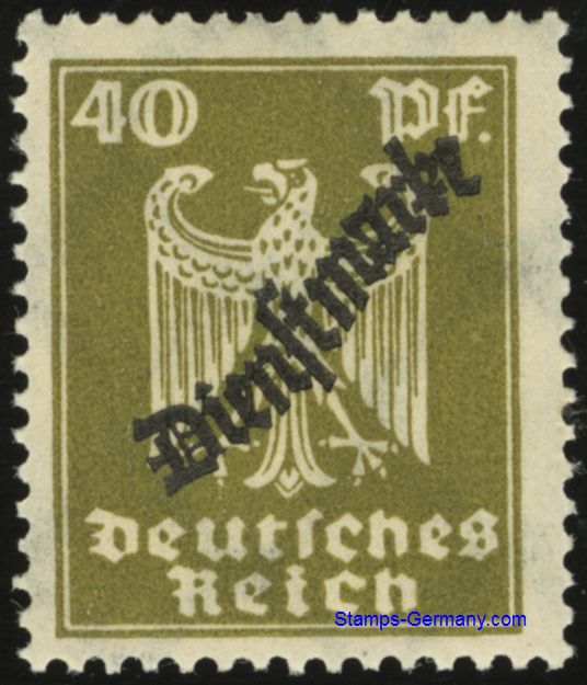 Briefmarke Michel Dienstmarken 110