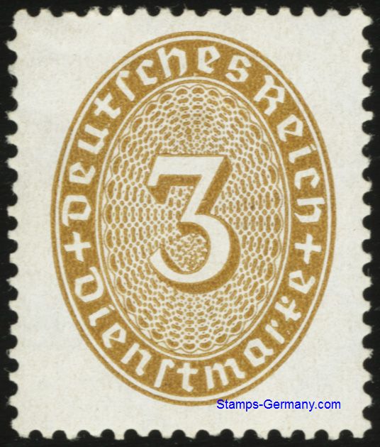 Briefmarke Michel Dienstmarken 114