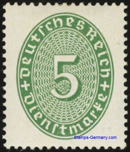 Briefmarke Michel Dienstmarken 115