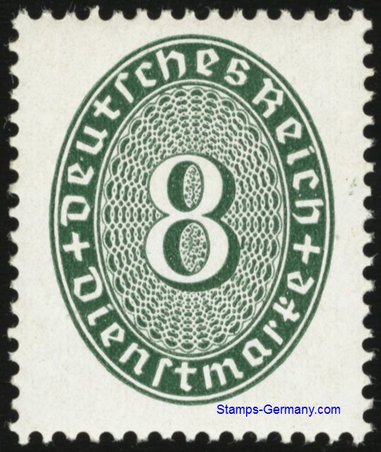 Briefmarke Michel Dienstmarken 116
