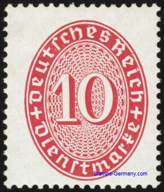 Briefmarke Michel Dienstmarken 117