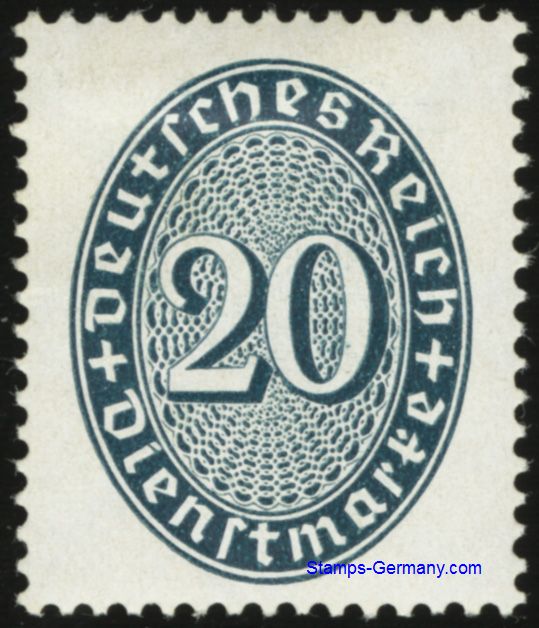 Briefmarke Michel Dienstmarken 119