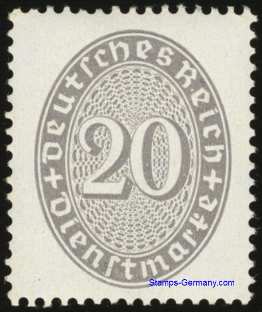 Briefmarke Michel Dienstmarken 126