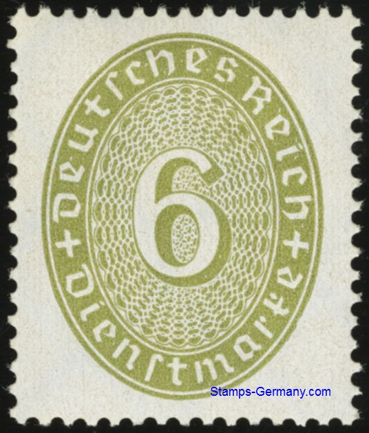Briefmarke Michel Dienstmarken 128