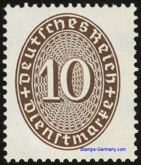 Briefmarke Michel Dienstmarken 131