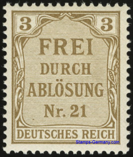 Briefmarke Michel Dienstmarken 2