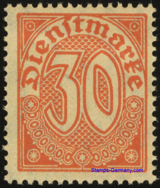 Germany Stamp Yvert Official 21