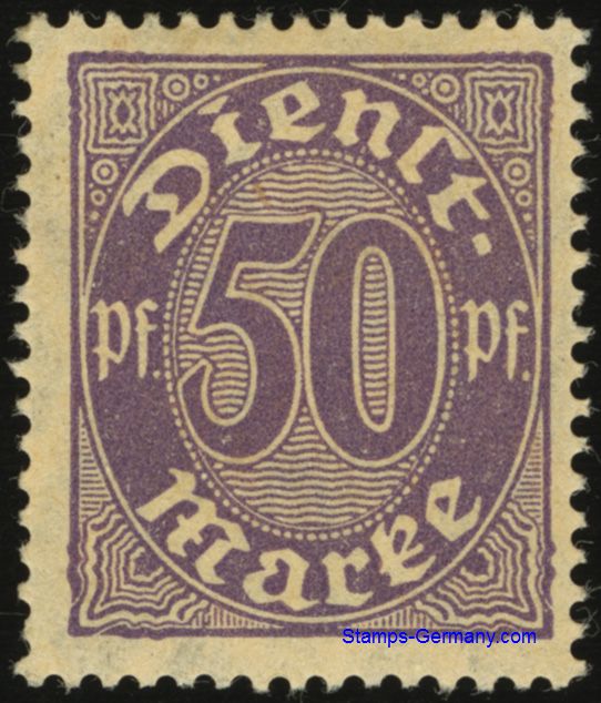 Germany Stamp Yvert Official 23