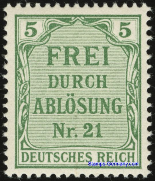 Briefmarke Michel Dienstmarken 3