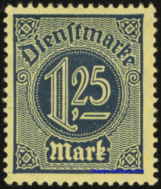 Germany Stamp Yvert Official 26