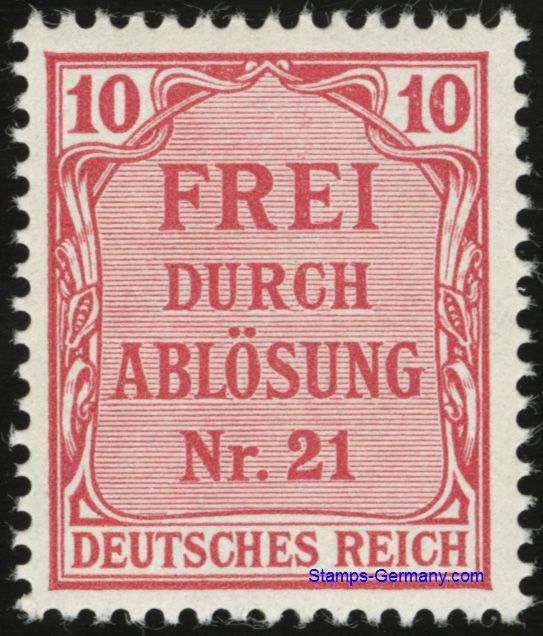 Briefmarke Michel Dienstmarken 4