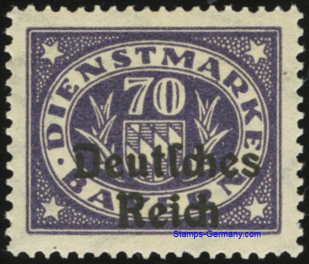Briefmarke Michel Dienstmarke 42