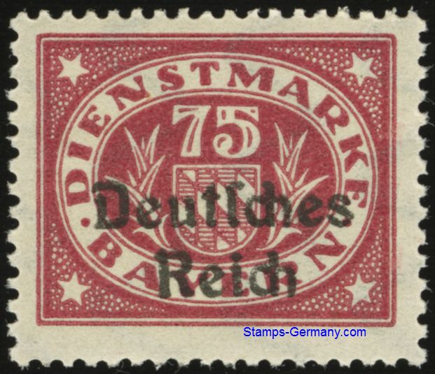 Briefmarke Michel Dienstmarke 43