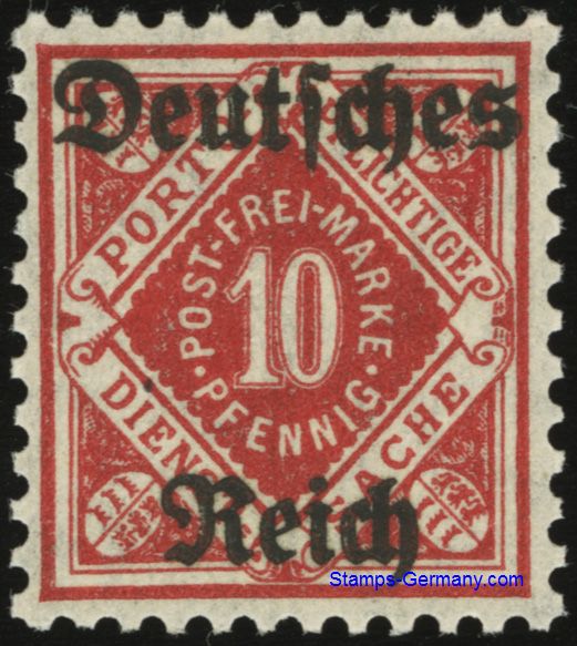 Briefmarke Michel Dienstmarke 53