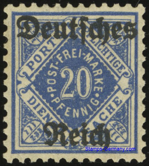 Briefmarke Michel Dienstmarke 55